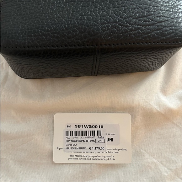 Maison Margiela 5AC Mini Camera Bag - Black One-Size - Picture 6 of 6